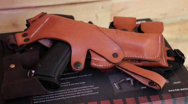 Jericho F Pistol in a Front Line Hinge Holster